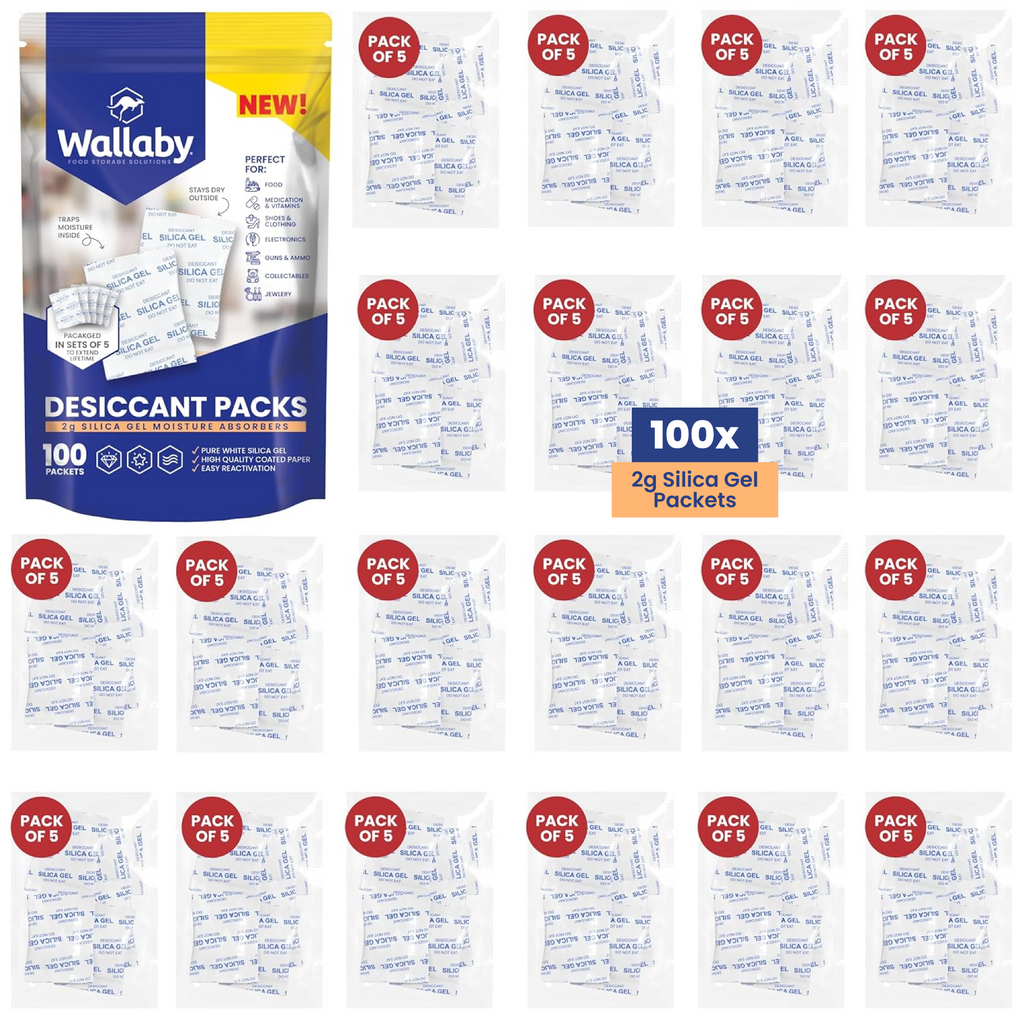 Silica Gel Desiccant Packets & Bags