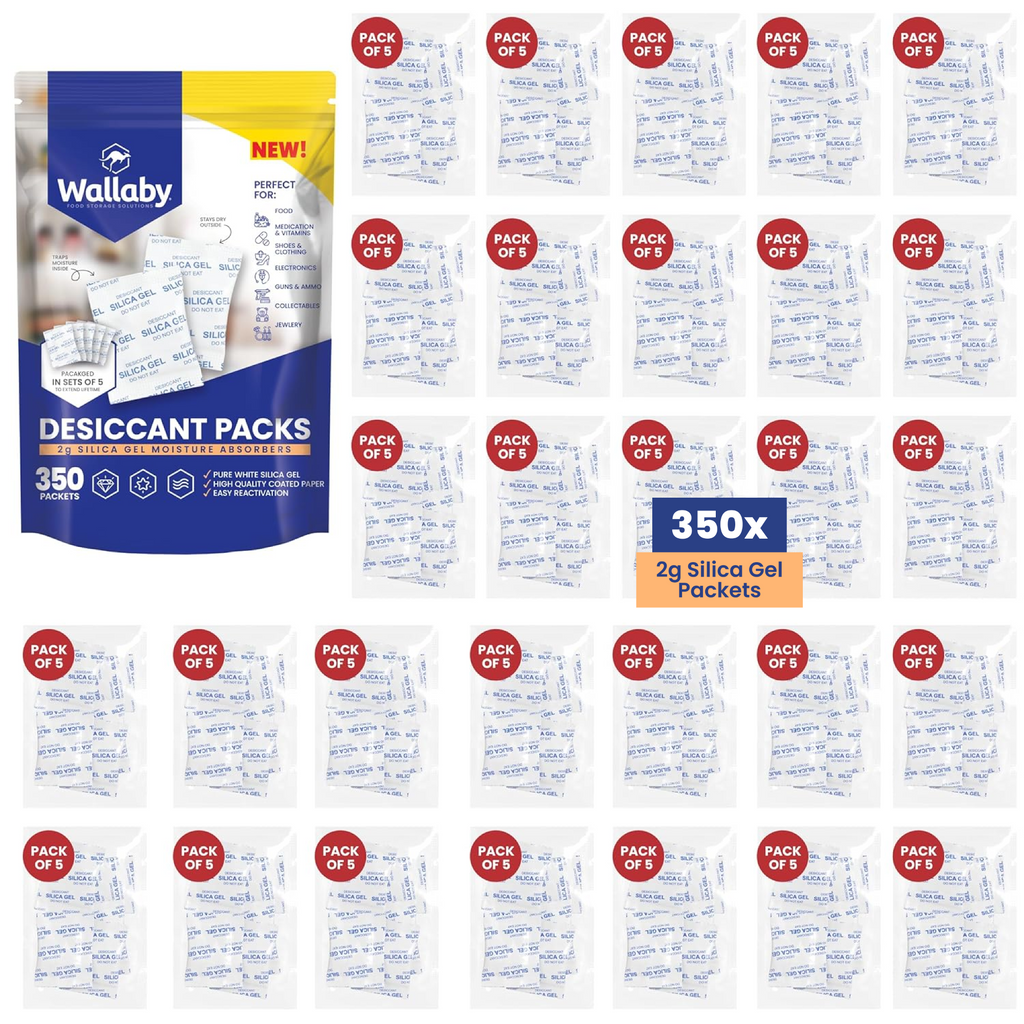 Silica Gel Desiccant Packets & Bags