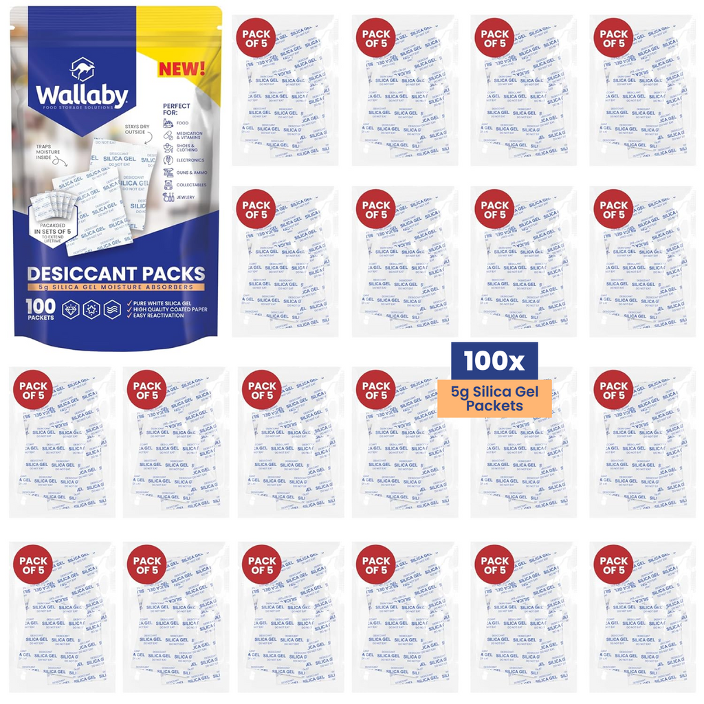 Silica Gel Desiccant Packets & Bags