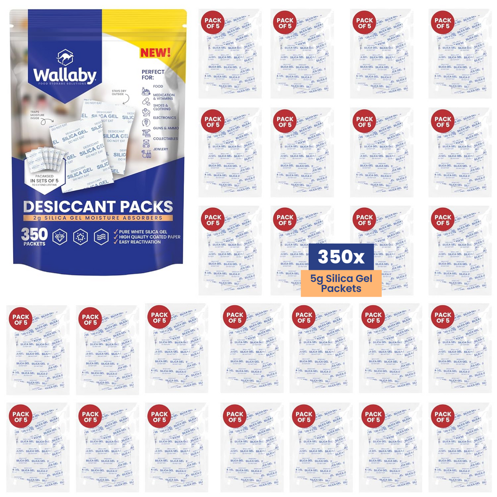 Silica Gel Desiccant Packets & Bags