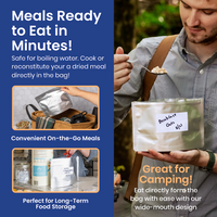 Mylar MRE Pouches with Oxygen Absorbers thumbnail