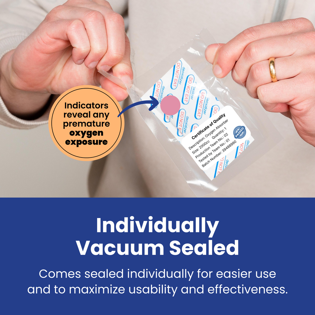 2000-2500cc Oxygen Absorbers