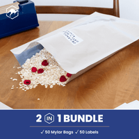 Mylar Bags with Sticker Labels thumbnail