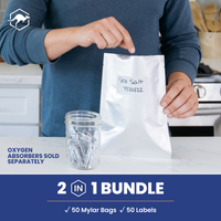 Mylar Bags with Sticker Labels thumbnail