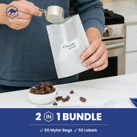 Mylar Bags with Sticker Labels thumbnail