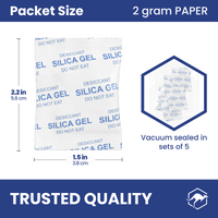 Silica Gel Desiccant Packets & Bags thumbnail
