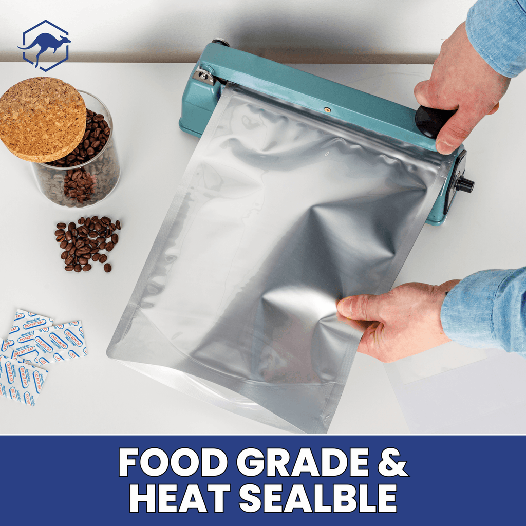 Multi-Size Mylar Bags with Oxygen Absorbers