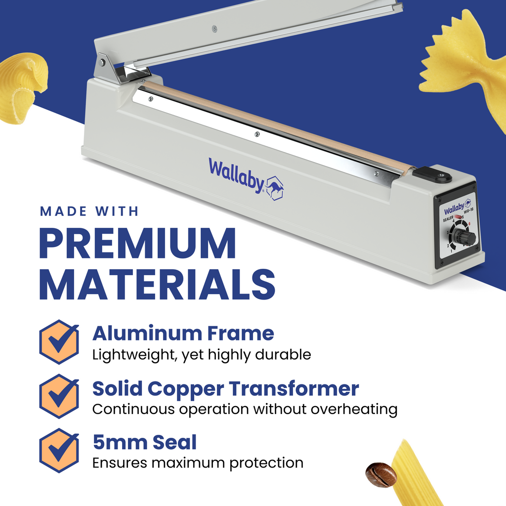 Mylar Bag Impulse Sealer