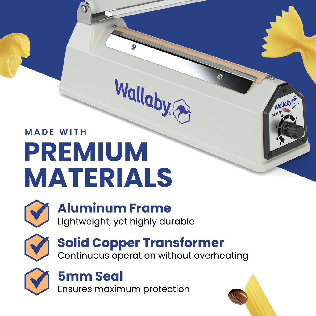 Mylar Bag Impulse Sealer