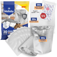 1 Gallon Gusset Mylar Bags with Oxygen Absorbers thumbnail