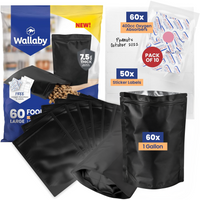 1 Gallon Gusset Mylar Bags with Oxygen Absorbers thumbnail