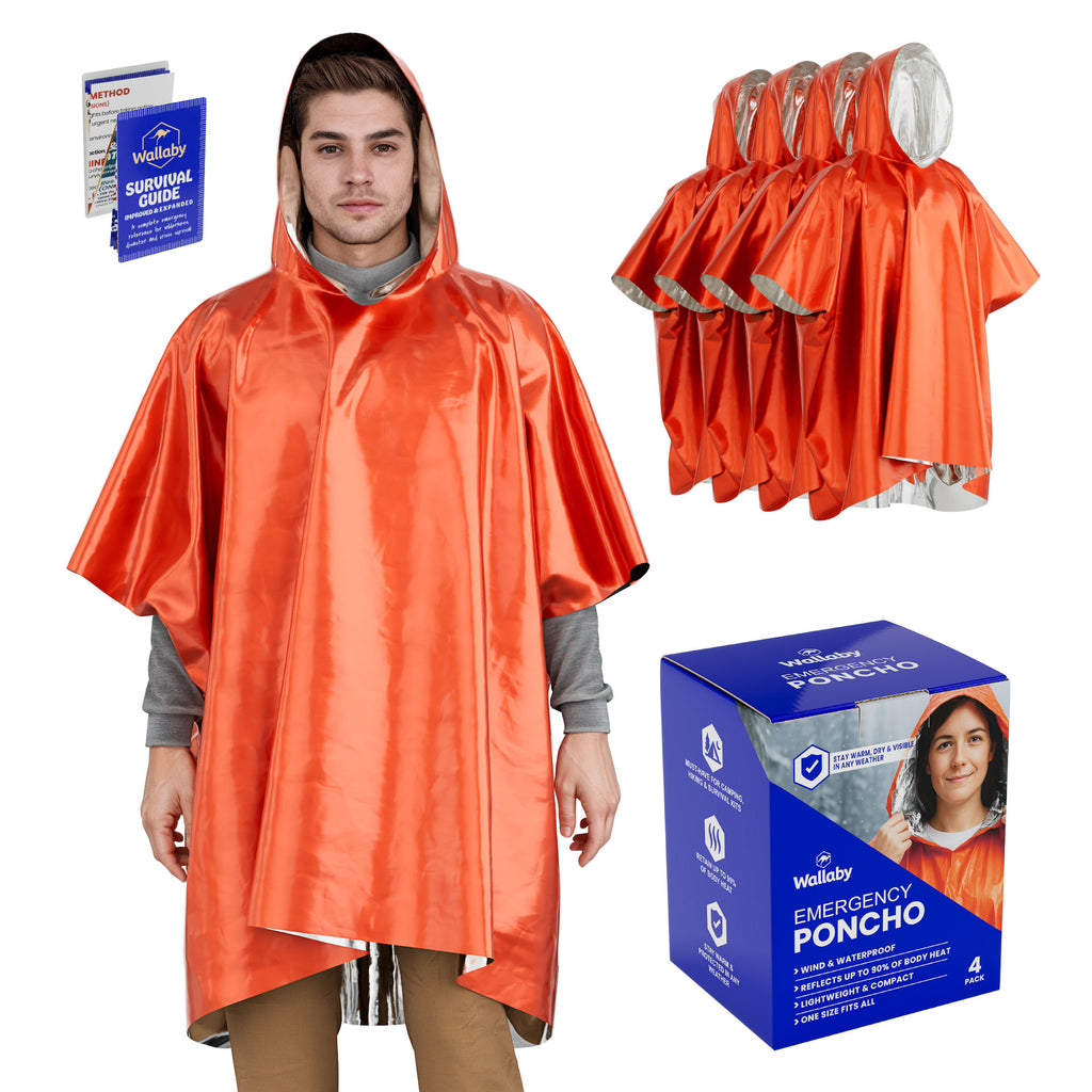 Emergency Mylar Poncho