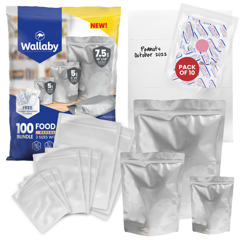 Multi-Size Mylar Bag Bundle